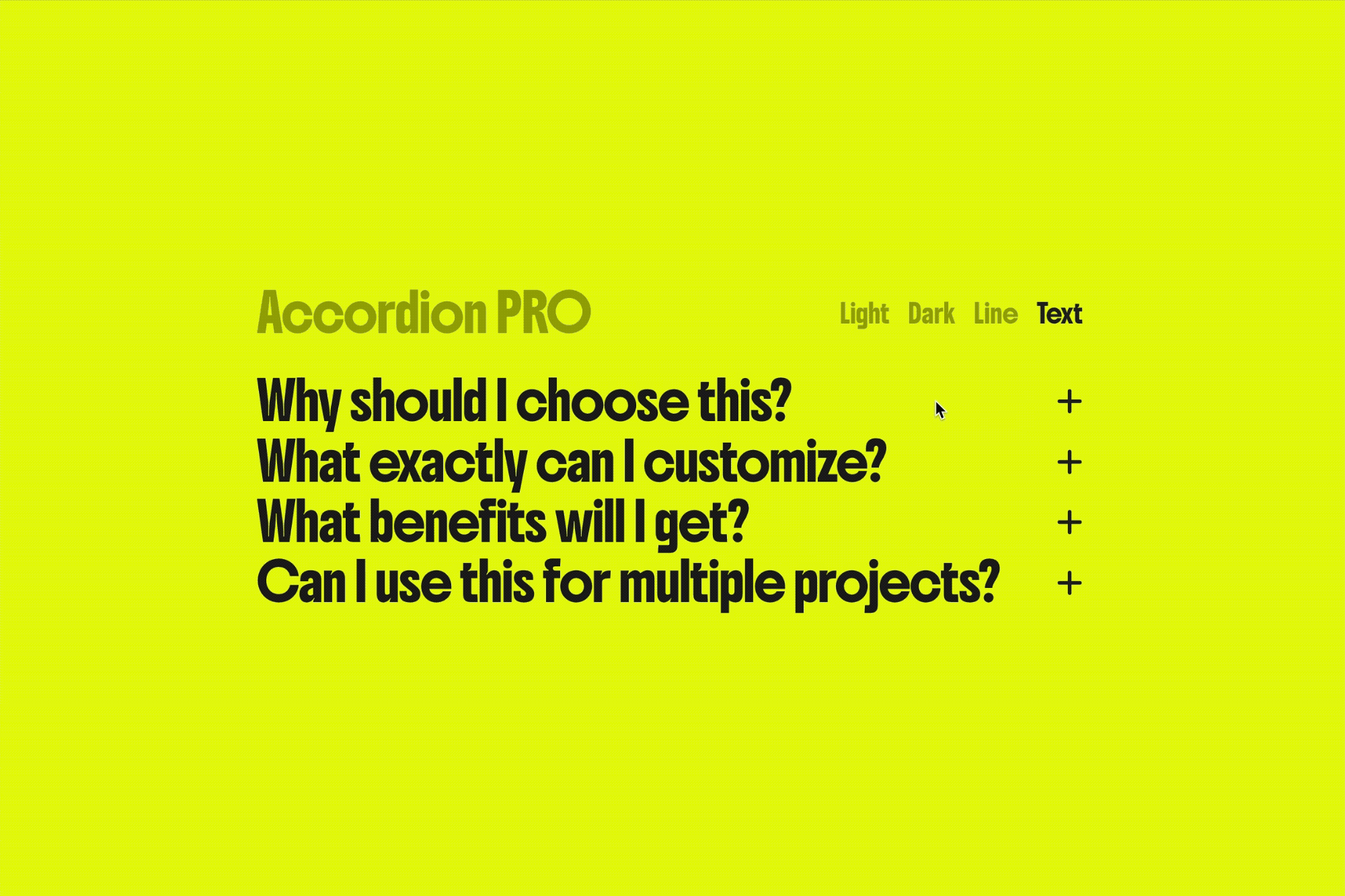 Accordion PRO main video